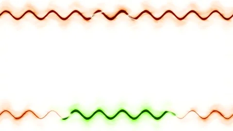 Abstract Background with Wavy Lines Stock Footage 284403583