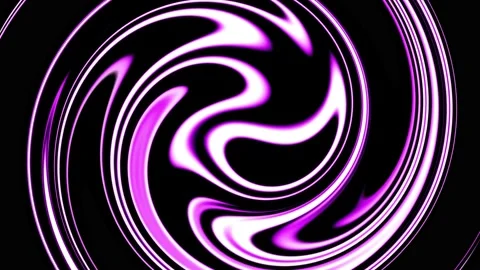 Abstract background with wavy lines forming a spiral pattern. Vídeos de archivo 301591694