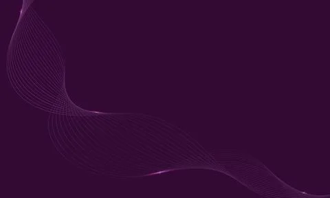 Abstract background with wavy lines Stock Illustration