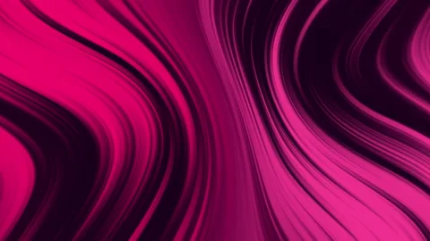 Abstract background of wavy lines in shades of pink gradient and black Stock Footage 285117011
