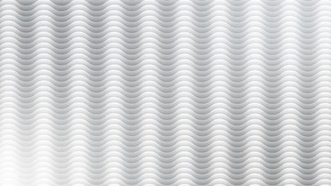 Abstract background with wavy lines in shades of grey Illustrazione stock