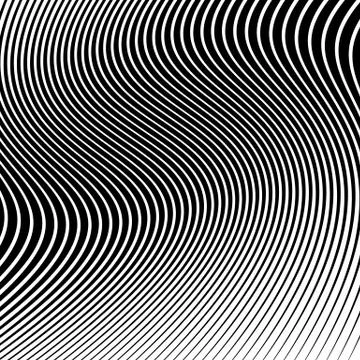 Abstract background with wavy lines. Wavy lnes vector Stock Illustration