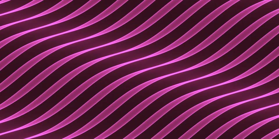 Abstract background with wavy stripes Stock-Illustration