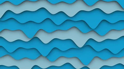Abstract background with wavy stripes Illustrazione stock