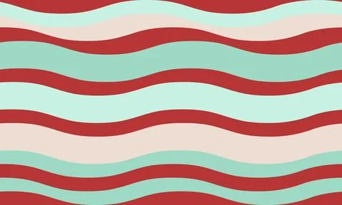 Abstract background with wavy stripes in vibrant colors, creating a rippled.. Stock Illustration