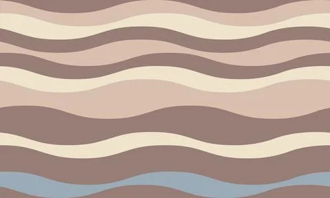 Abstract background with wavy stripes in vibrant colors, creating a rippled.. Stock Illustration