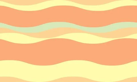 Abstract background with wavy stripes in vibrant colors, creating a rippled.. Stock Illustration