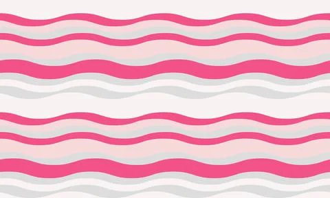 Abstract background with wavy stripes in vibrant colors, creating a rippled.. Stock Illustration