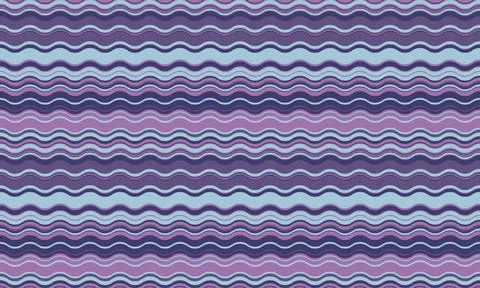 Abstract background with wavy stripes in vibrant colors, creating a rippled.. Stock Illustration