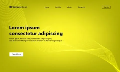 Abstract background website Landing Page. Template for websites, or apps. Mod イラスト素材