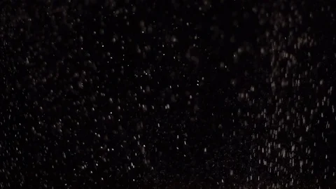 Abstract background. Wheat flour spots on black. Full HD Stock Footage 85299831
