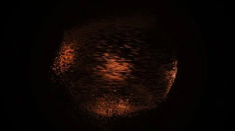 Abstract background whirlwind motion. Animation. Beautiful abstraction of Stock Illustration