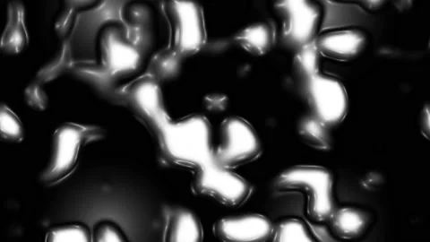 Abstract background with with white and black waves 4k loop video Stock Footage 204798776