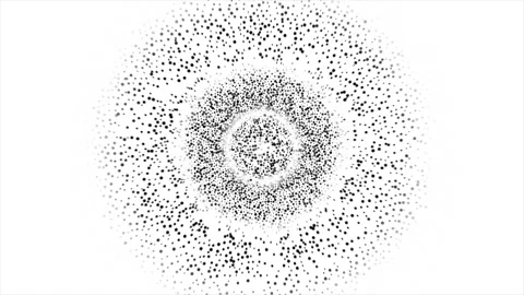 Abstract Background White And Black Bubbling Circles 17 Vídeos de archivo 254598812