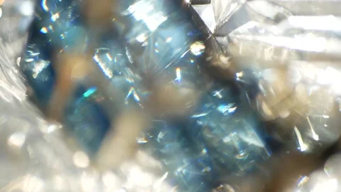 Abstract background - white and blue sparks glisten in the sun. Stock Footage 148315824