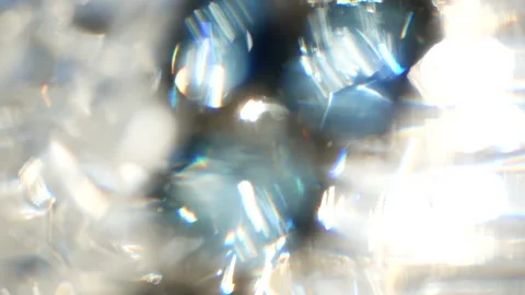 Abstract background - white and blue sparks glisten in the sun. Stock Footage 148315867