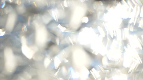 Abstract background - white and blue sparks glisten in the sun. Stock-Footage 148315950