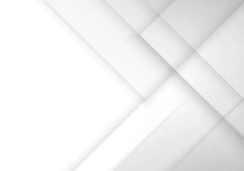 Abstract background white and gray geometric square with shadow Stock Illustration
