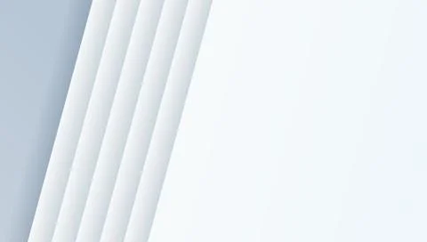 Abstract Background With White Paper Layers Stock Illustration