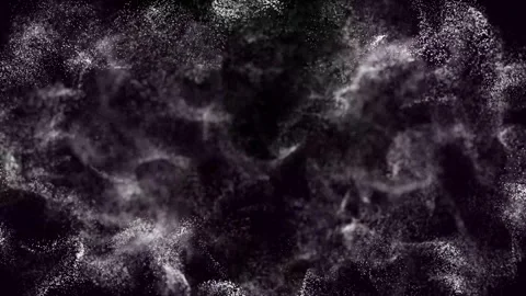 Abstract Background with White Particles Background 库存影片 287412095