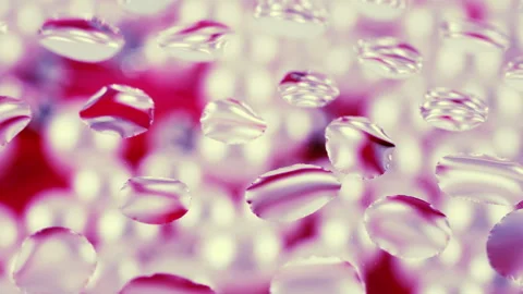 Abstract background in white, pink and purple tones. Stock-Footage 303658923