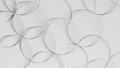 Abstract background with white rings Stock Illustration