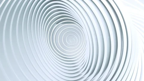 Abstract background with white rotating rings. Stock Footage 106819362
