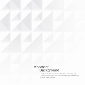 Abstract background with white shapes Illustrazione stock