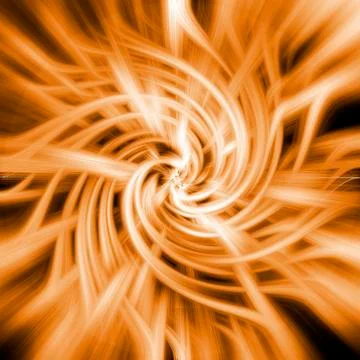 Abstract background, white spiral threads in motion Stock Illustration