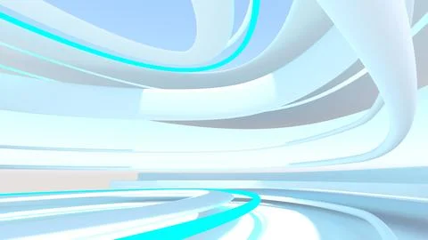 Abstract background white structure,3D rendering Stock Photos