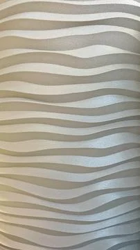 Abstract background of white wavy texture with elegant light and shadow on cu Stock Photos