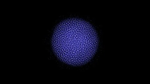 Abstract background wih particles sphere Stock Illustration