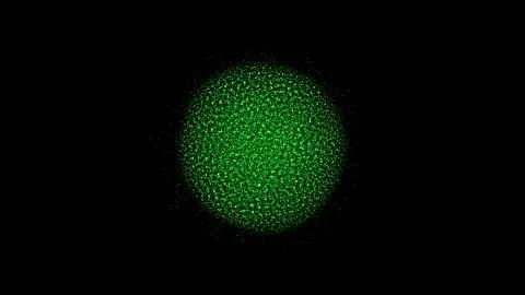 Abstract background wih particles sphere 스톡 일러스트