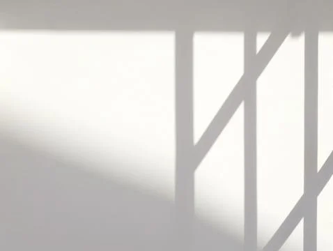 Abstract background with window shadow light on wall Stock Photos