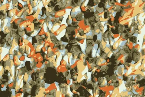 Abstract background on a winter vegetables theme Stock Photos