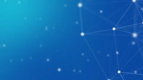 Abstract background Wireless communication digital networking fast deep learning Stock Footage 277146645