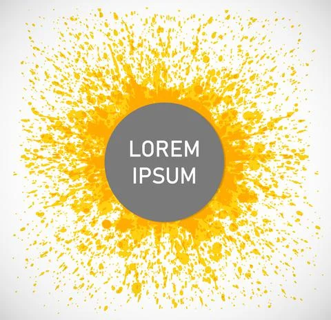 Abstract background wtih grey and yellow trendy colors of the year 2021 Illustrazione stock