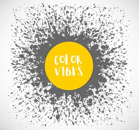 Abstract background wtih grey and yellow trendy colors of the year 2021 Illustrazione stock