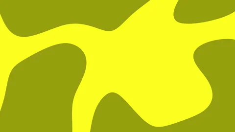 Abstract background with yellow and green shapes perfect for modern designs Stock Footage 289502872