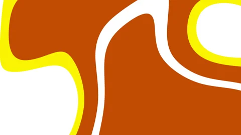 Abstract background of yellow and orange color 1 库存影片 330979563