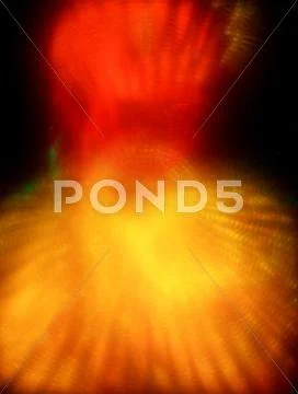 Abstract background with yellow and red stains Stock Illustration