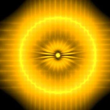 Abstract background. Yellow - black palette. Stock Illustration