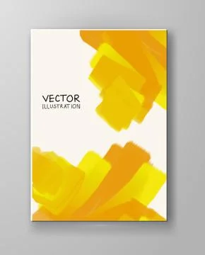 Abstract background yellow color. Stock Illustration