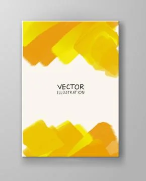 Abstract background yellow color. 스톡 일러스트