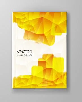 Abstract background yellow color. 스톡 일러스트