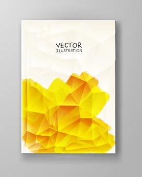 Abstract background yellow color. 스톡 일러스트