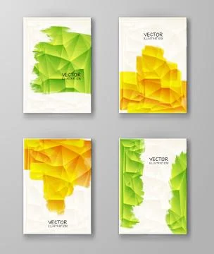 Abstract background yellow color. Illustrazione stock
