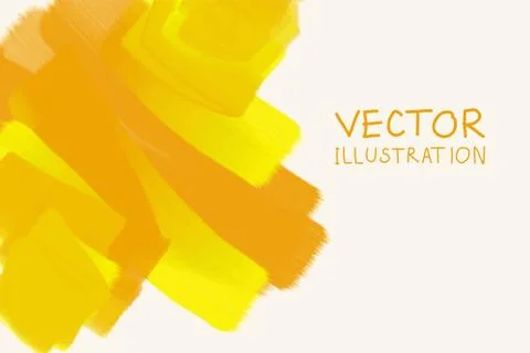 Abstract background yellow color. Vector illustration eps 10 Stock Illustration