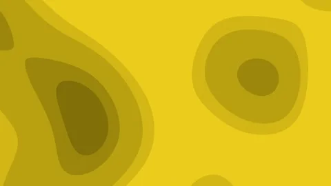 Abstract background yellow curvy shapes Stock Footage 294187614