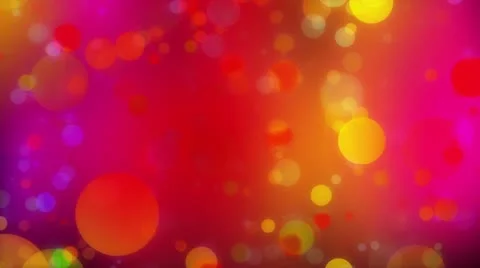Abstract Background, Yellow Lights Stock Footage 20495486